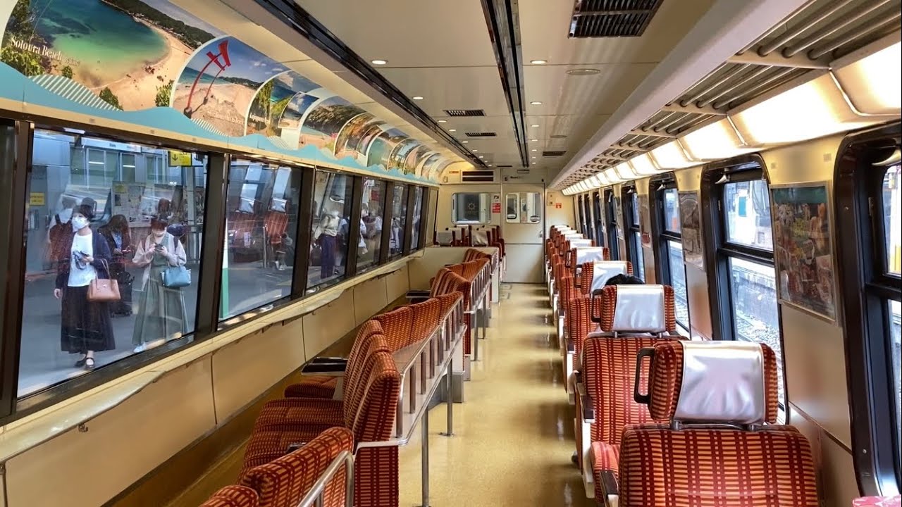 【抵抗制御】伊豆急2100系R-4編成(リゾート21EX・黒船電車)走行音/ Izukyu-railway 2100 "the Black Ship train” sound