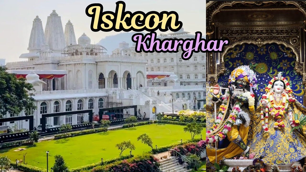 Iskcon Temple Kharghar Navi Mumbai Asia 2nd Largest Temple 