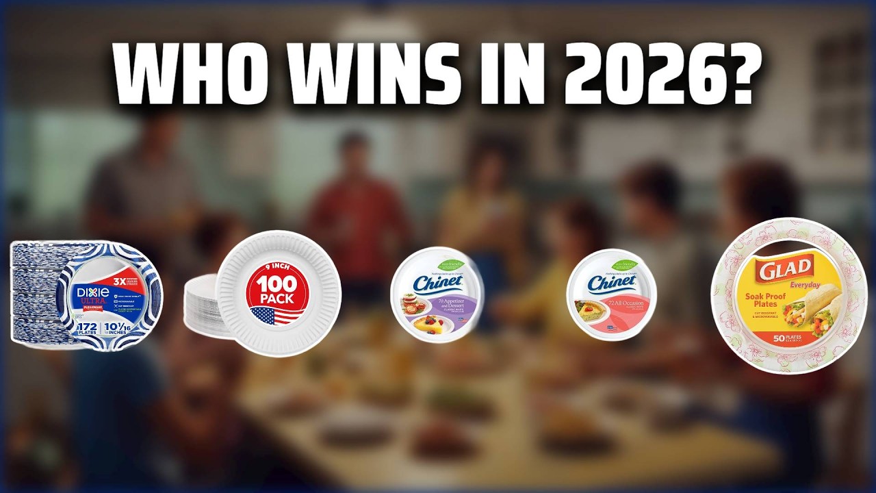 The Top 5 Best Chinet Plates in 2026 - Must Watch Before Buying!
