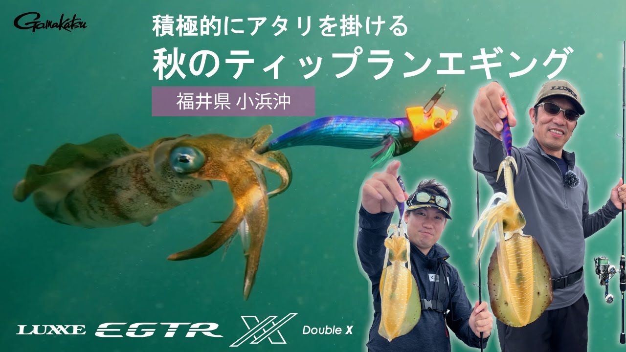 【FishingLover東海】 高感度ロッドで掛けにいく 釣果倍増ティップランエギング