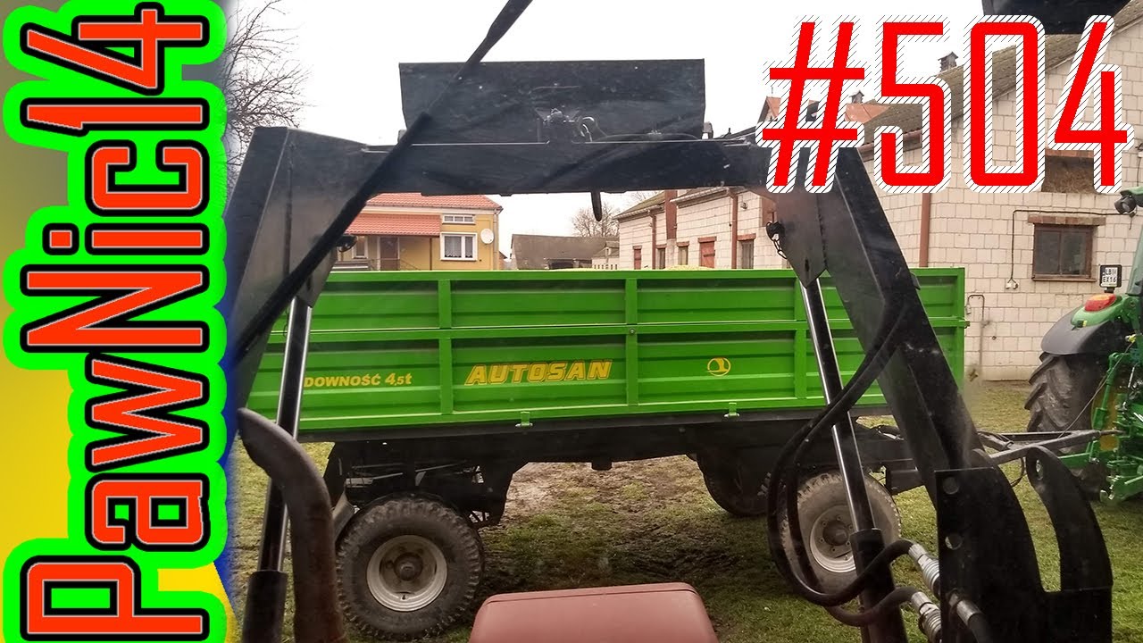 Załadunek i sprzedaż zboża John Deere & Władimirec - Życie zwyczajnego rolnika #504