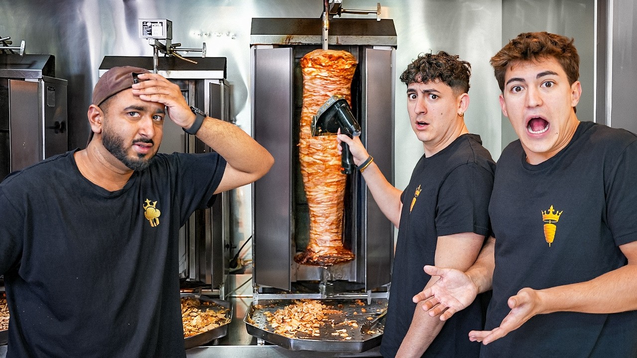 ASÍ es UN DÍA TRABAJANDO en el KEBAB de mi BARRIO