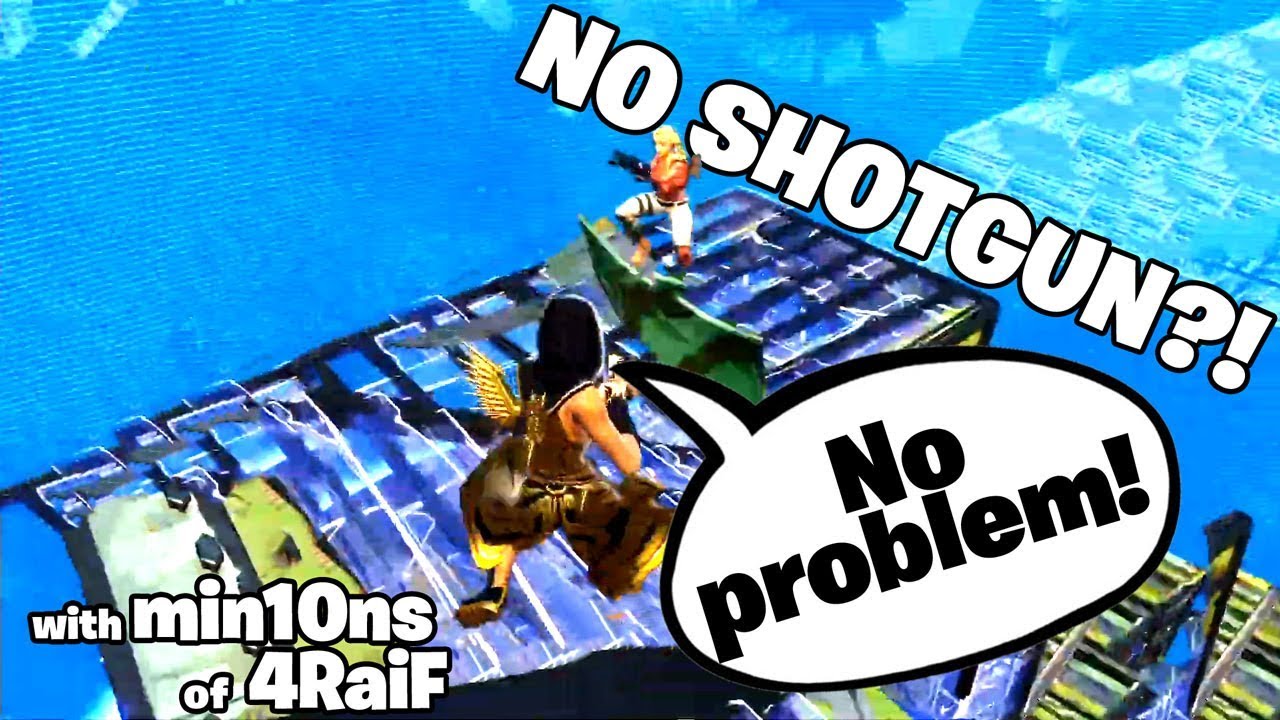 [Fortnite Arena Mode]Pro Accidentally Drops Shotty Late Game...No Sweat! w/ min10ns of 4RaiF