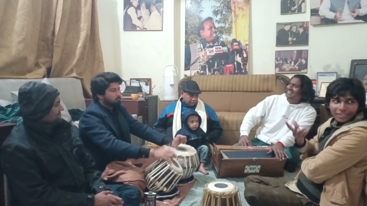 Gazal Dil E Nadan Tujhe Hua Kya Hai tabla Nawaz Aman Parvez and me contact 03106963745