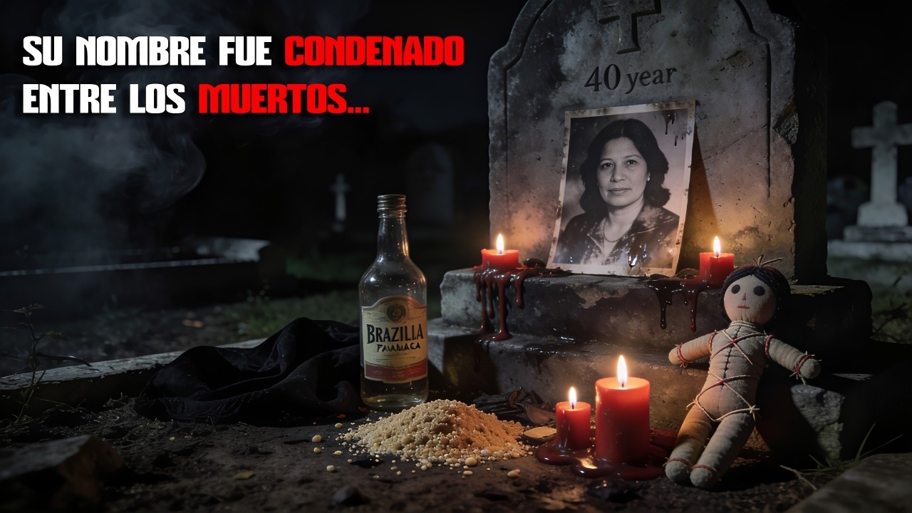 ELLA TUVO SU NOMBRE ENTERRADO EN EL CEMENTERIO_HISTÓRIAS DE TERROR