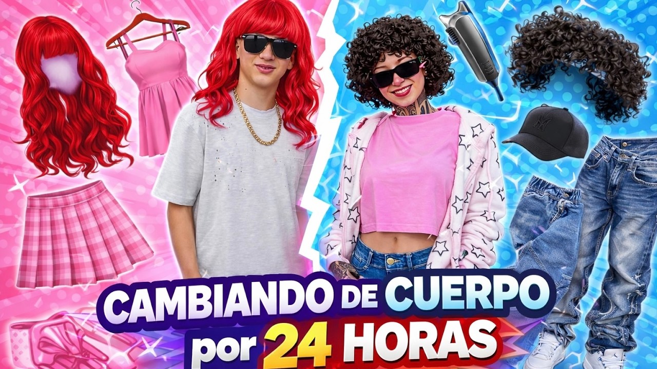 CAMBIANDO DE CUERPO POR 24 HORAS | DYKA VLOGS