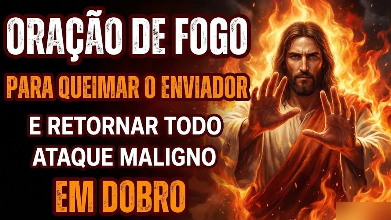 Oração de Fogo: Devolva Todo Ataque ao Remetente em Dobro