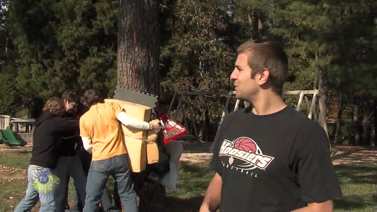 TV One Life - Safe Stunts - Human Teatherball