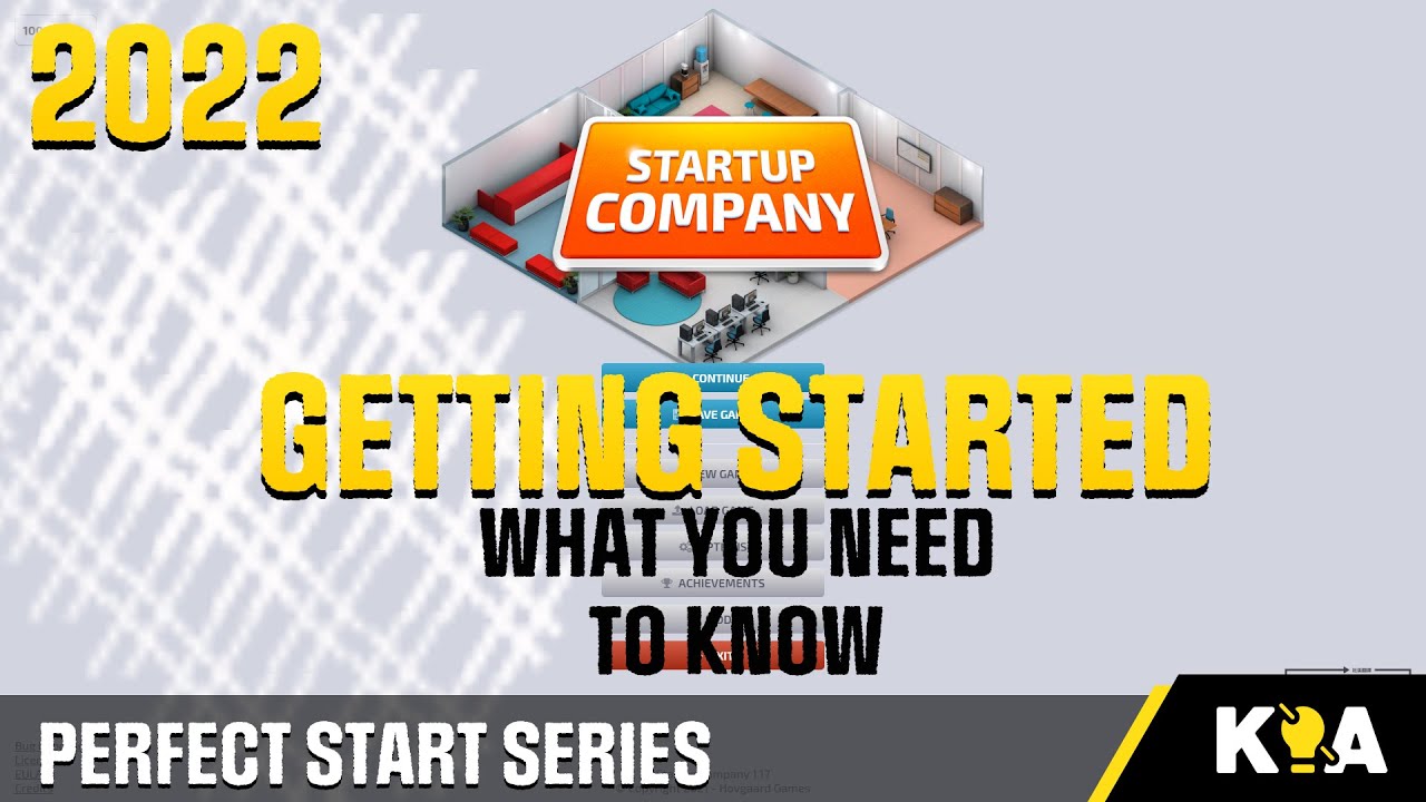 2022 GETTING STARTED - Startup Company