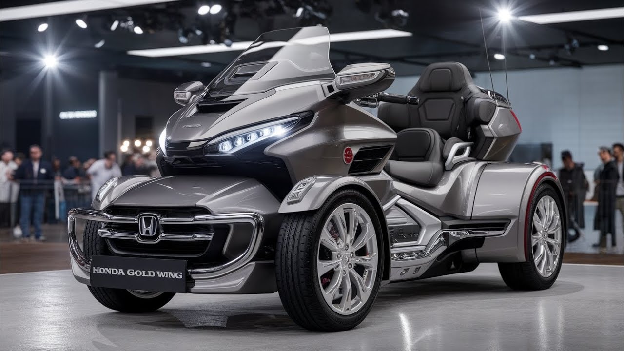 Обзор мотоцикла Honda Gold Wing Trike 2026 года | Незабываемые впечатления от туристического мото...