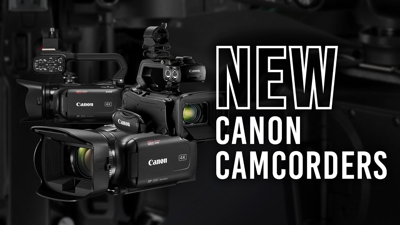 NEW Canon Camcorders: XA75, XA70, XA65, XA60 & VIXIA HF G70