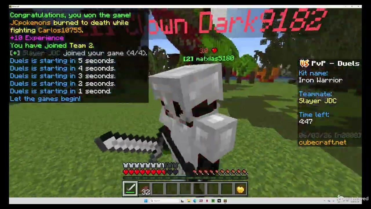 Minecraft Pvp fails