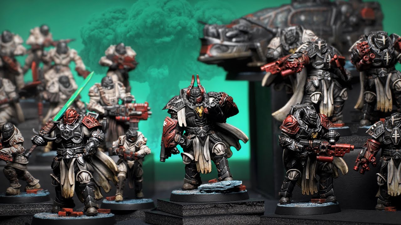 Я создал собственный боевой патруль для Warhammer40K.