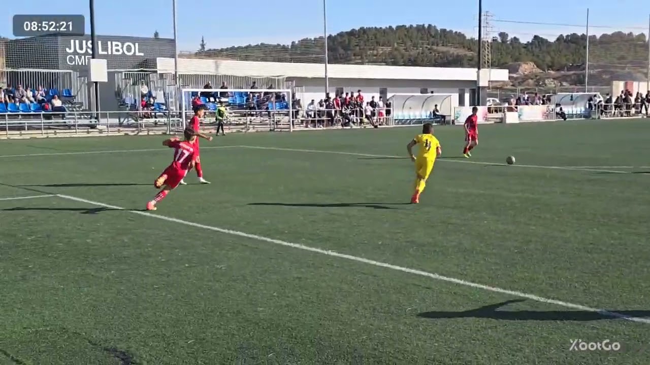 CD Oliver- UD Amistad, Benjamín Preferente Copa 🏆, Semifinal, 1° y 2° Parte