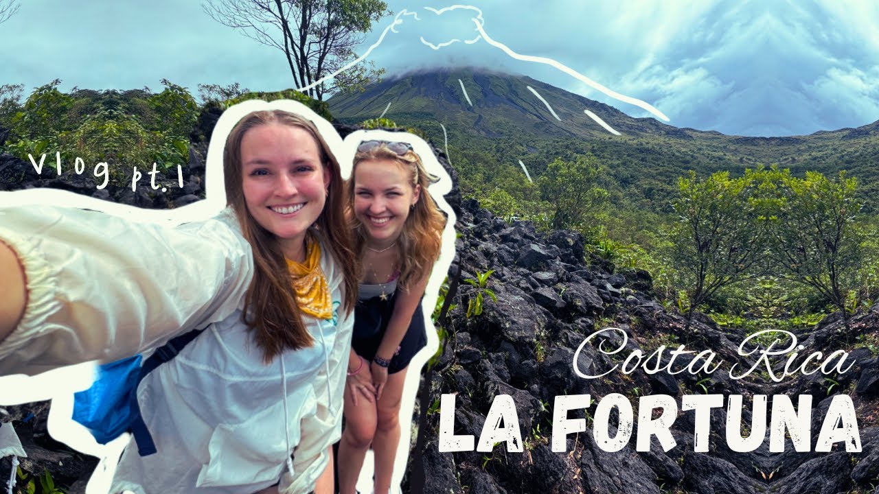 BIG ADVENTURES IN LA FORTUNA, Costa Rica 🦥🐸- sloths, ATV, volcano, frogs, food, night tour
