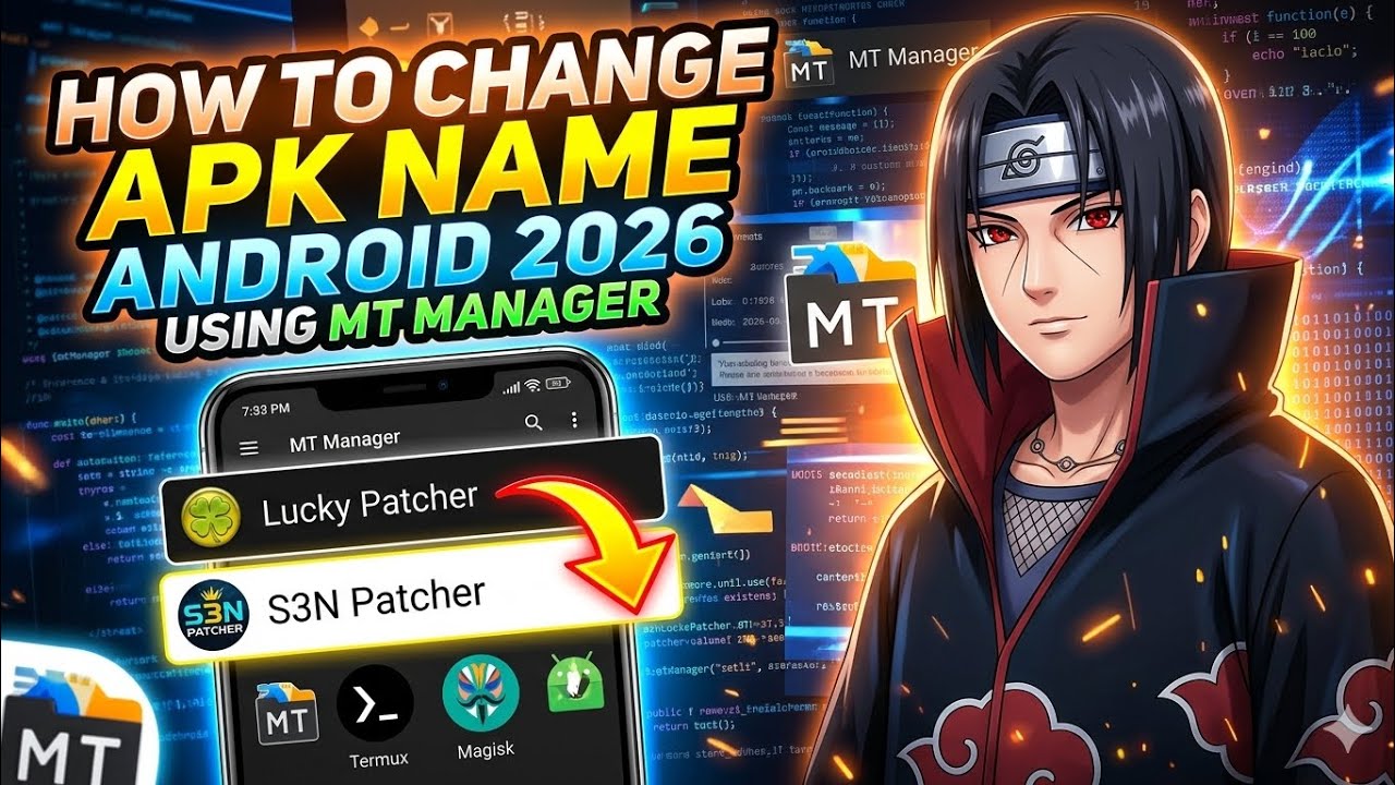 How To Change APK Name Using MT Manager! 🛠️