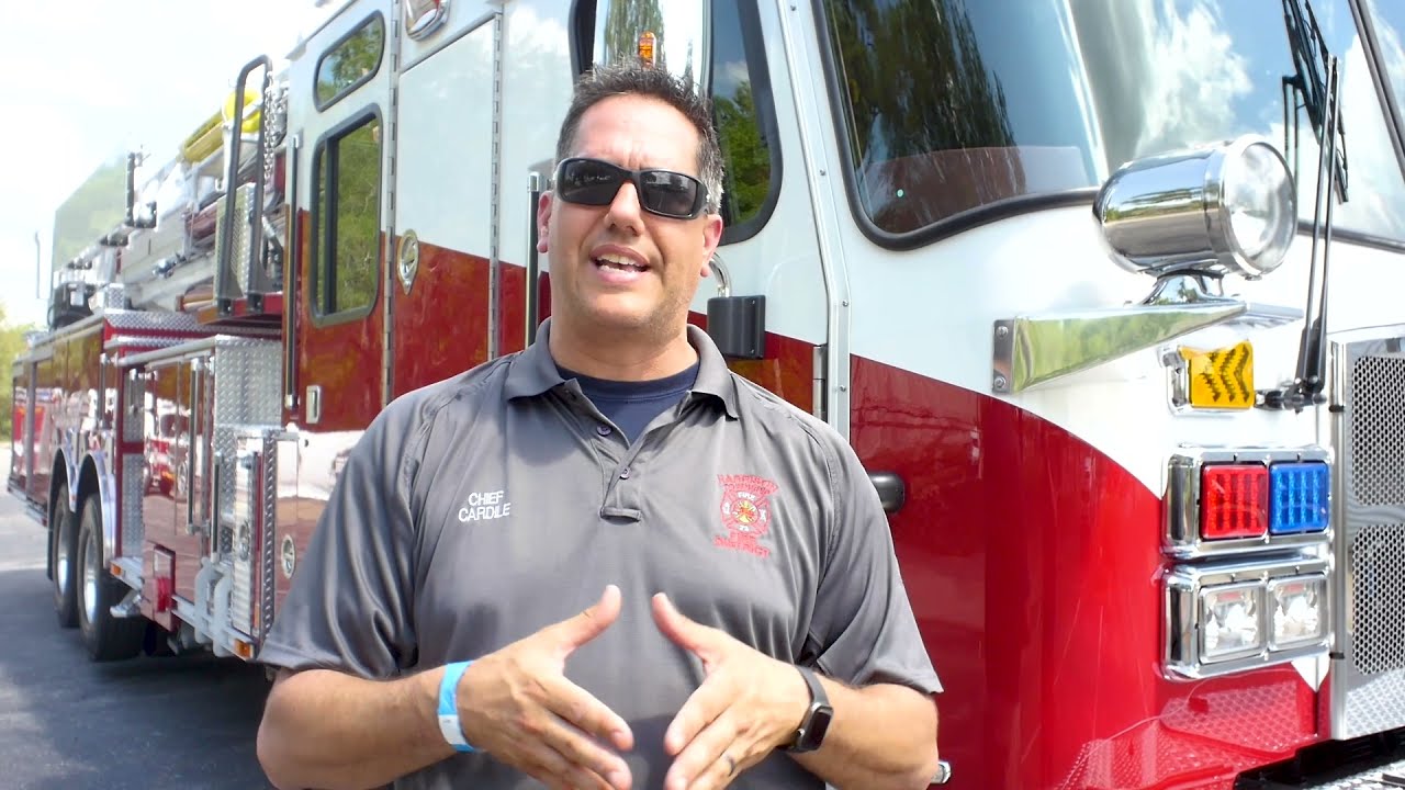 Walk Around of Harrison Township Fire District's HP 95 Mid-Mount Tower - SO143271