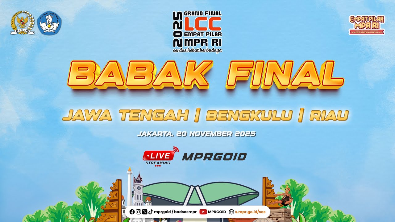 Grand Final Lomba Cerdas Cermat Empat Pilar MPR RI 2025