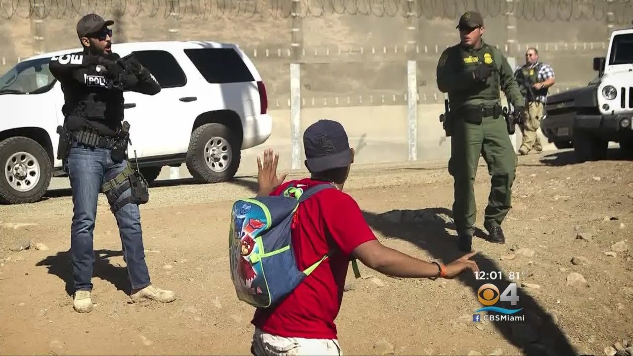 Migrants Met With Tear Gas, As They Rush Border