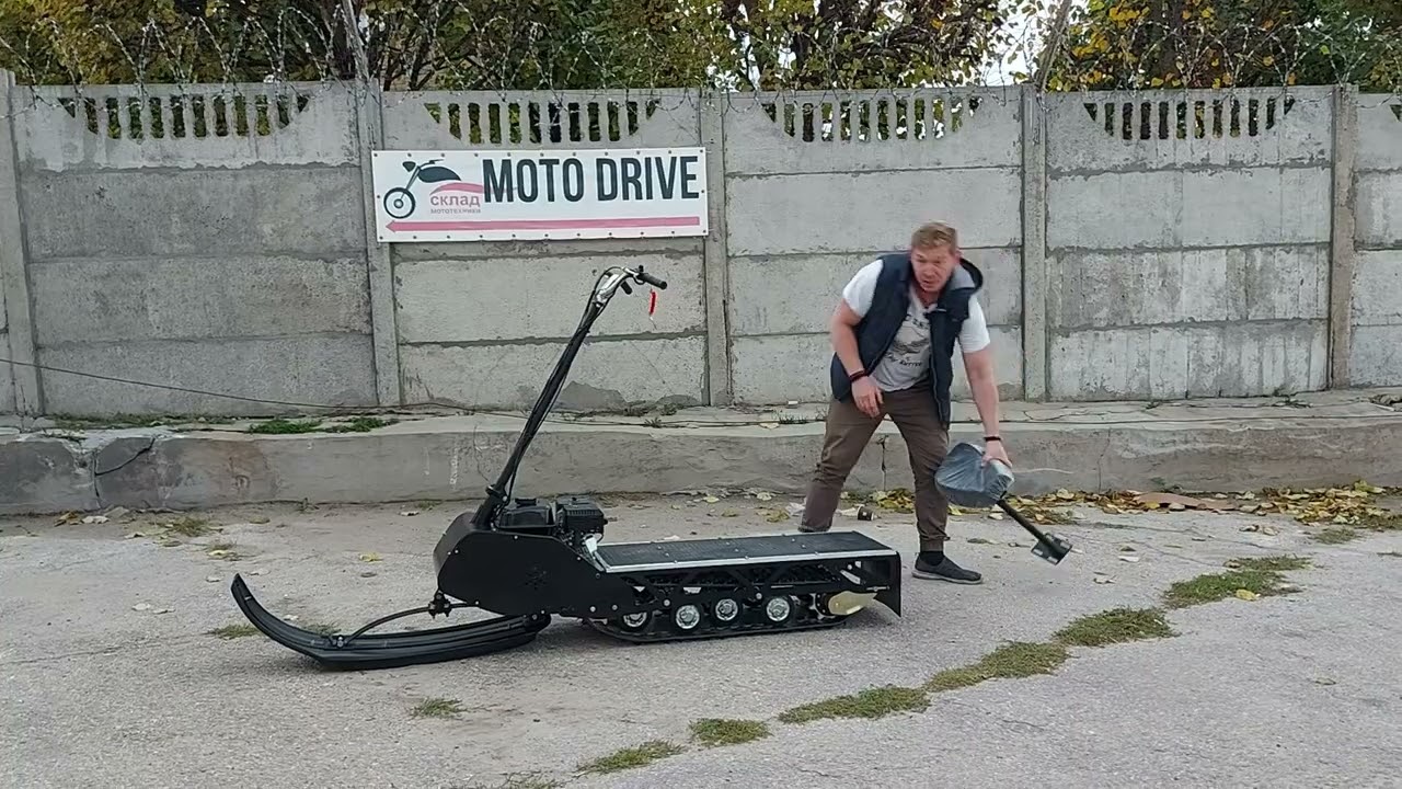 Мотоснегокат Снегирь . Мотобуксировщик, снегоход.