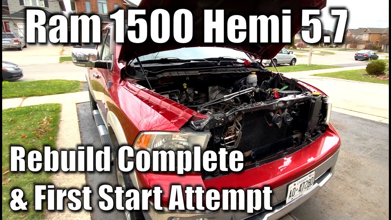 Ремонт двигателя Dodge Ram Hemi 5.7 — переборка и пробный запуск