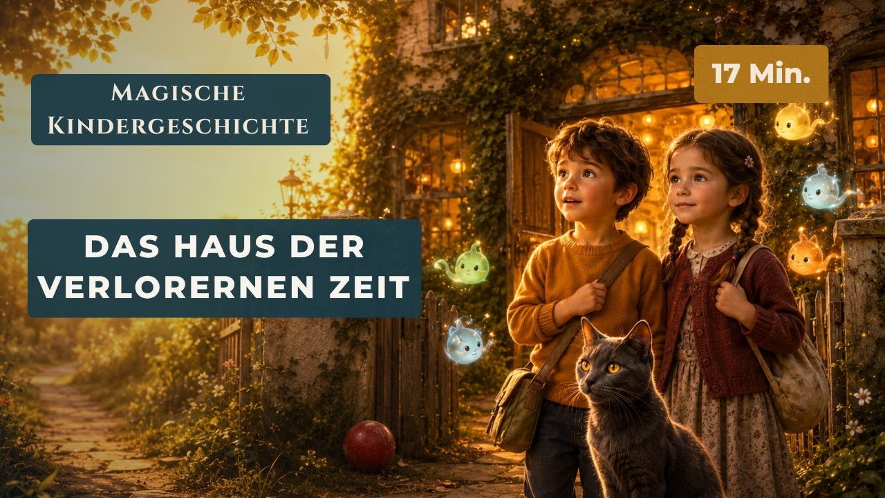 Das Haus der verlorenen Zeit | Eine magische Abenteuergeschichte &uuml;ber Freundschaft