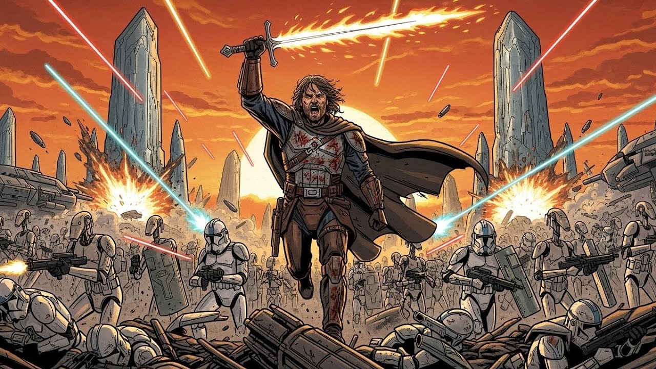 What if Luke Skywalker Trained Aragon As a Jedi knight 