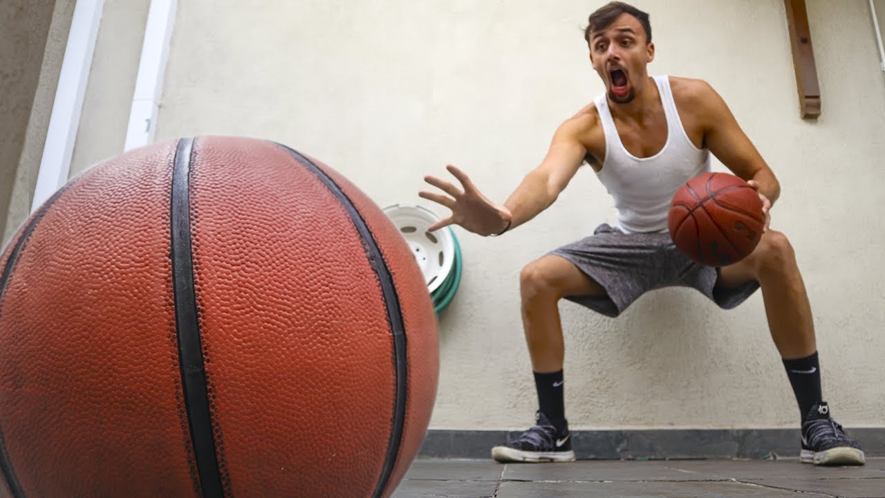TREINO DE DRIBLE COM 2 BOLAS DE BASQUETE!!! #DribleDe5Minutos (Ep. 10)