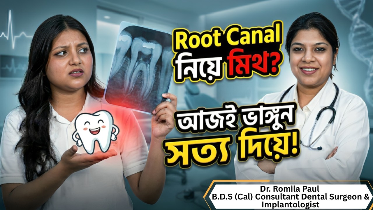 ব্যথা সহ্য করছেন? বারবার ইনফেকশন? ক্ষয় হওয়া দাঁত?এবার জেনে নিন Root Canal কবে করা জরুরি!