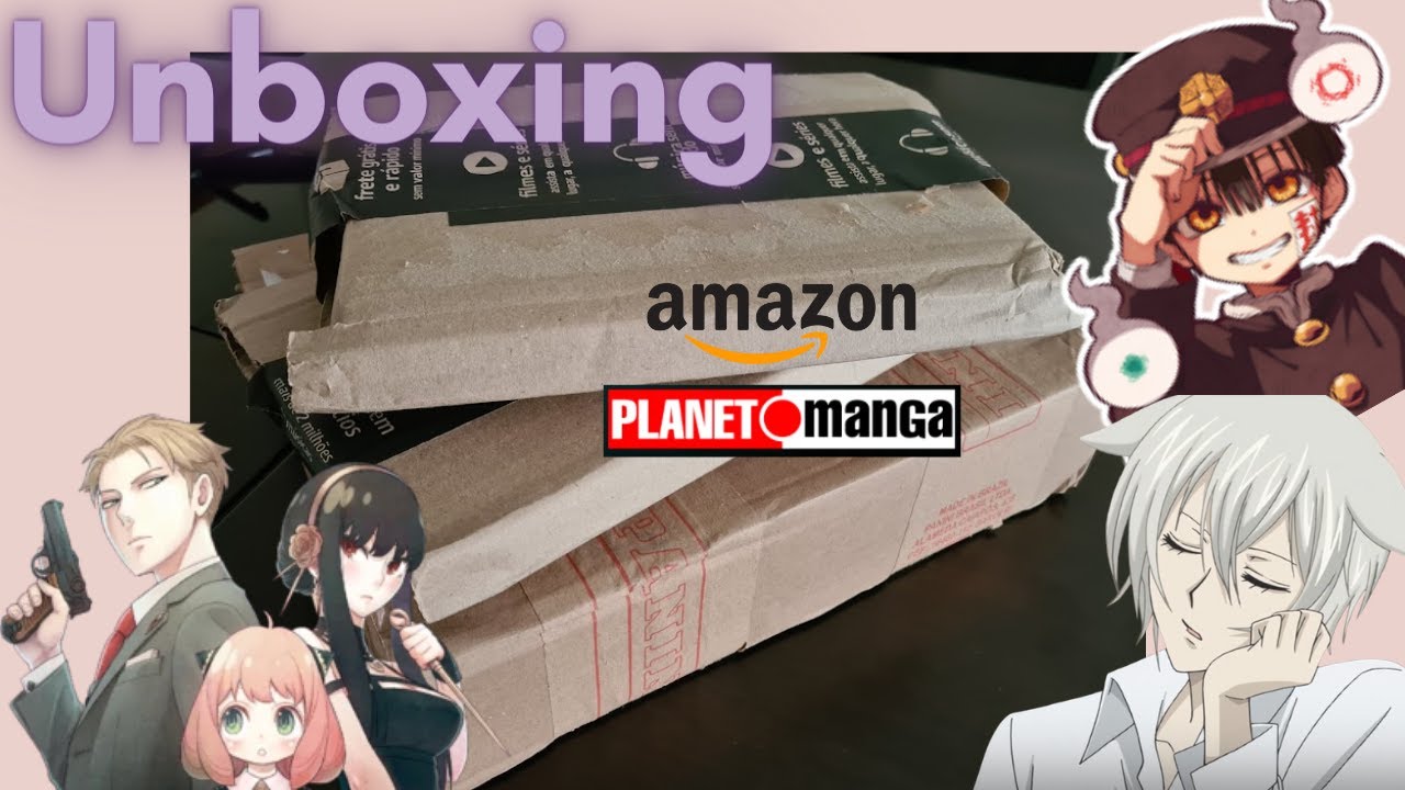 Unboxing de Mangás | Começando coleções e aproveitando promoção Semana Otaku | Panini e Amazon