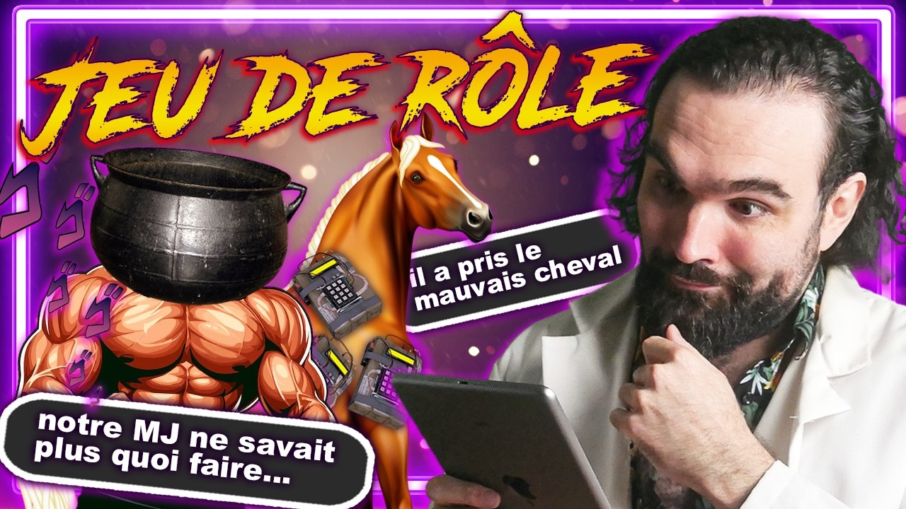 VOS ANECDOTES JDR#12 : Un chaudron bien véner, un cheval piégé et bien d'autres...