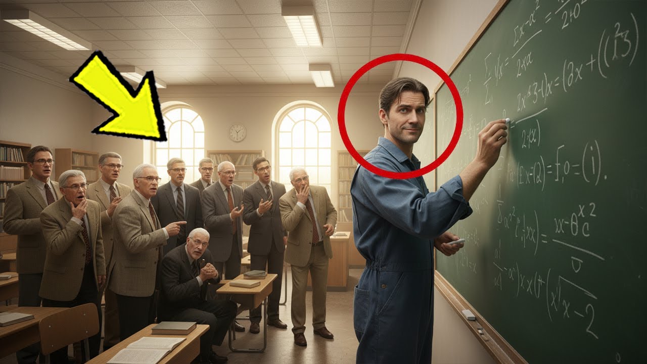 Hausmeister löst unmögliche Gleichung – Professoren sind sprachlos