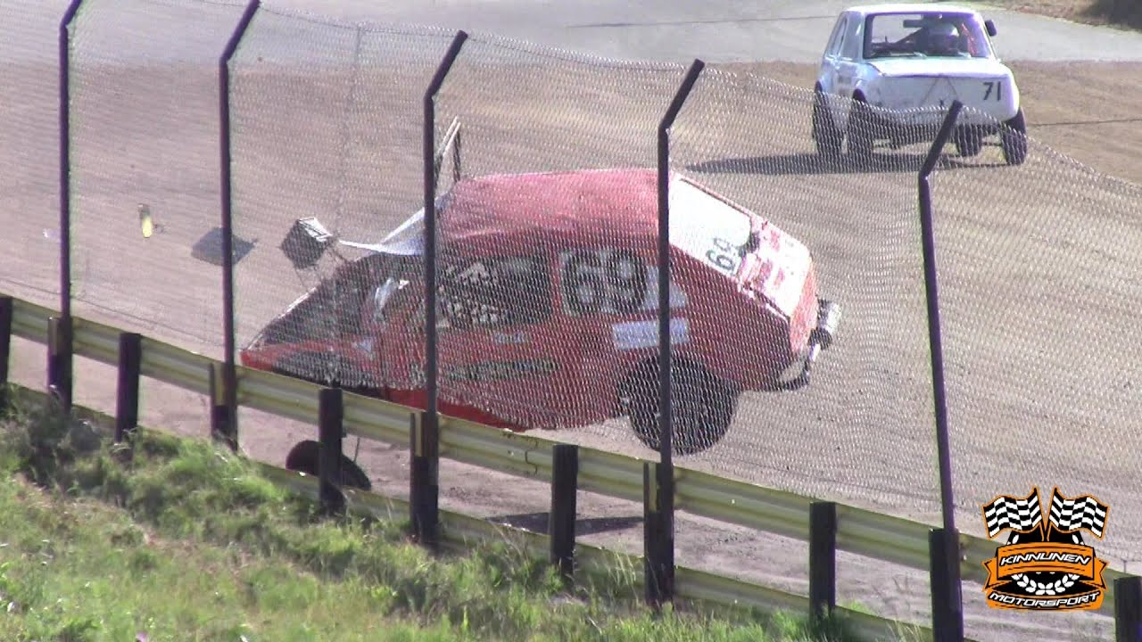 Poikkinaintiajot 2025 Perjantai Crashes