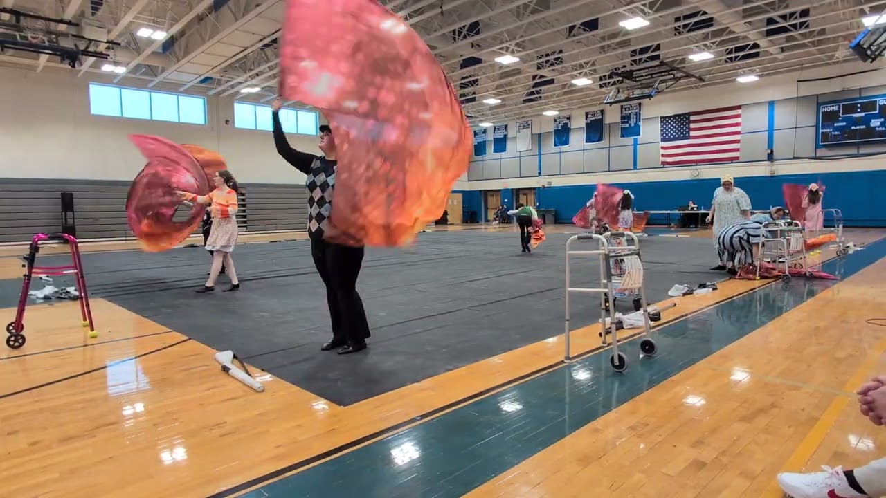 Here come the grannies! Lowell Winter Guard 3/14/26