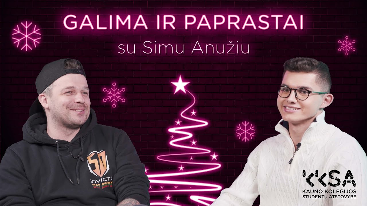 BUVĘS KALĖDŲ SENELIS TAPO POPULIARIU &bdquo;STREAMERIU&rdquo; | &bdquo;Galima ir paprastai&rdquo; su SIMU ANUŽIU