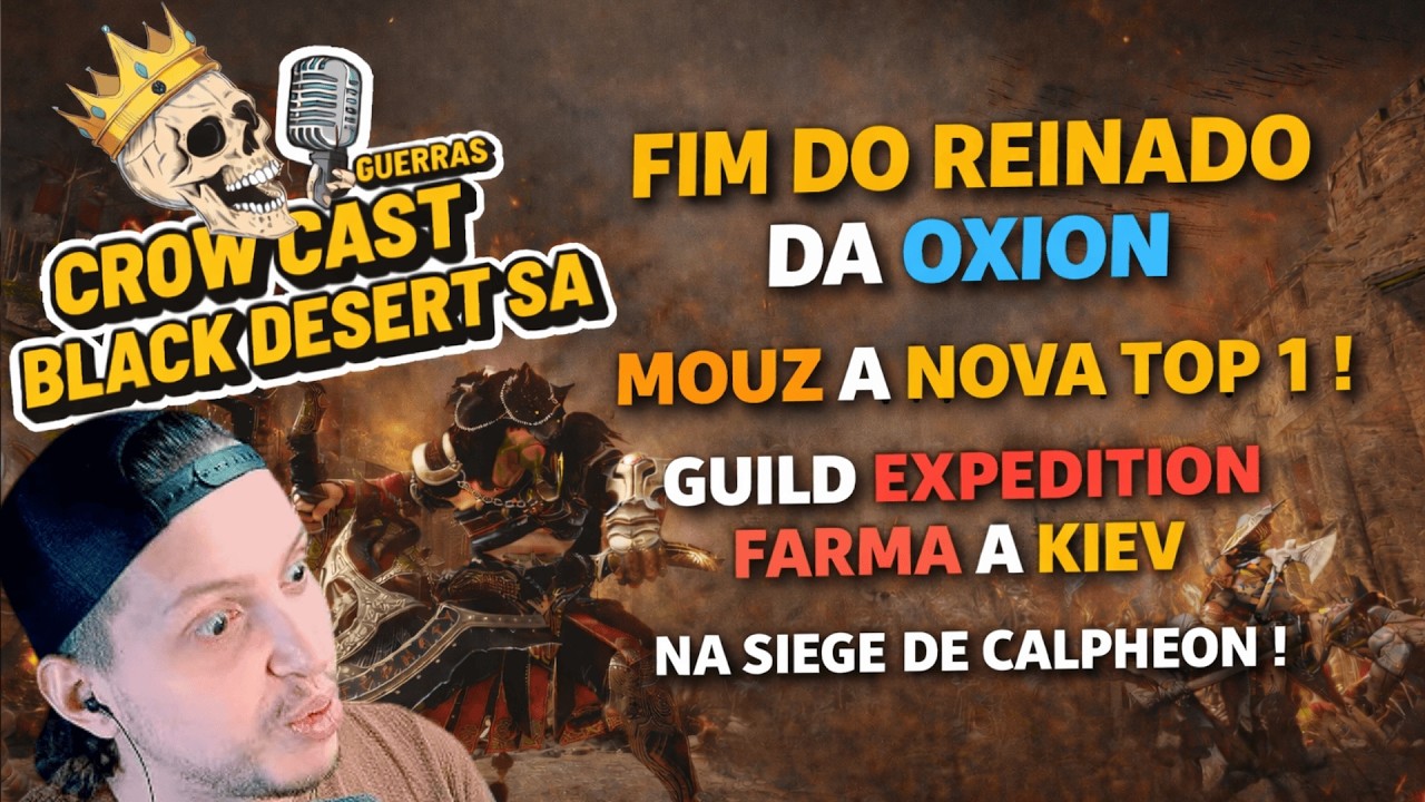 MOUZ  SE TORNA NOVA TOP 1 DO PVP DO BLACK DESERT - PODWAR MMO GUERRAS DE NODE E SIEGE !
