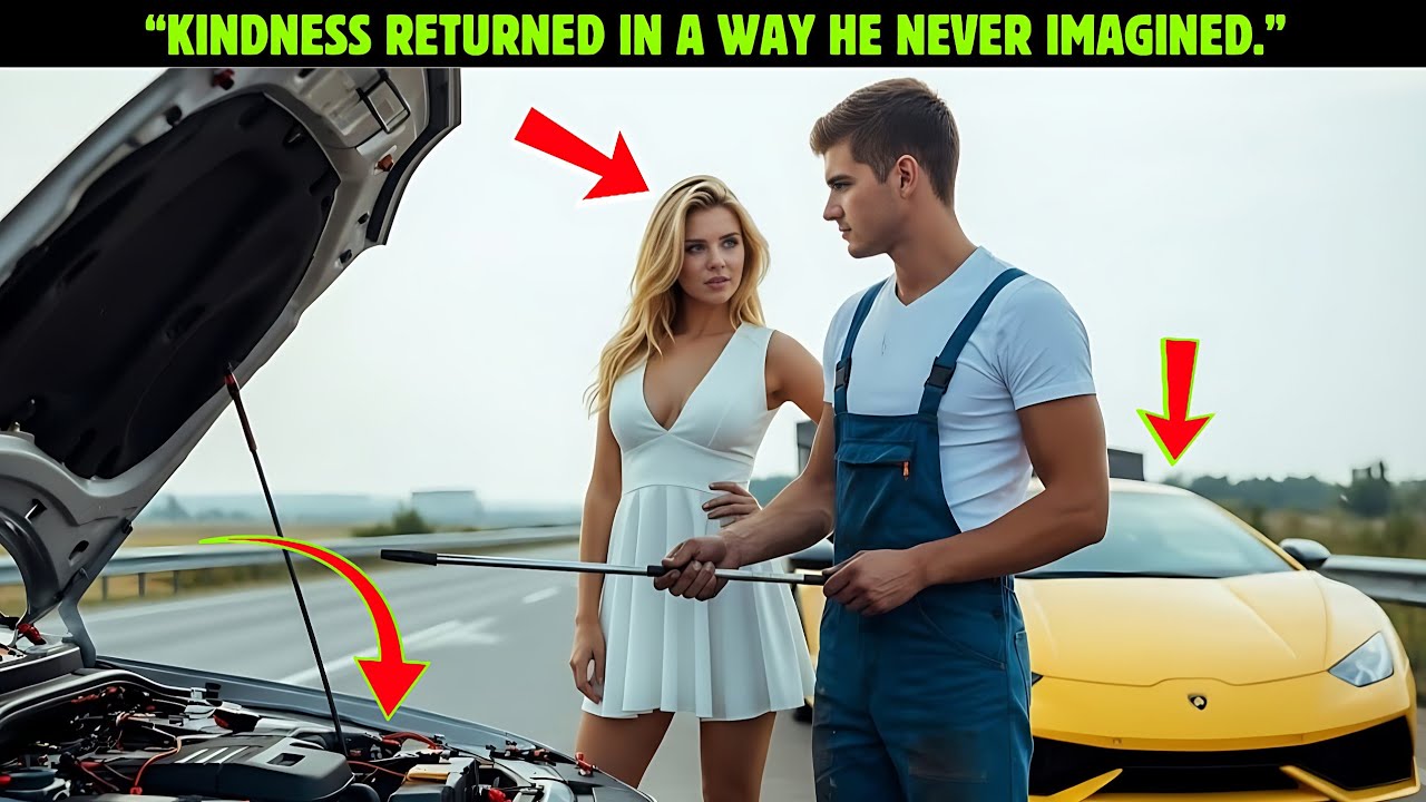 Single Dad Fixed Her Car for a Sandwich — What Happened the Next Day Changed Everything