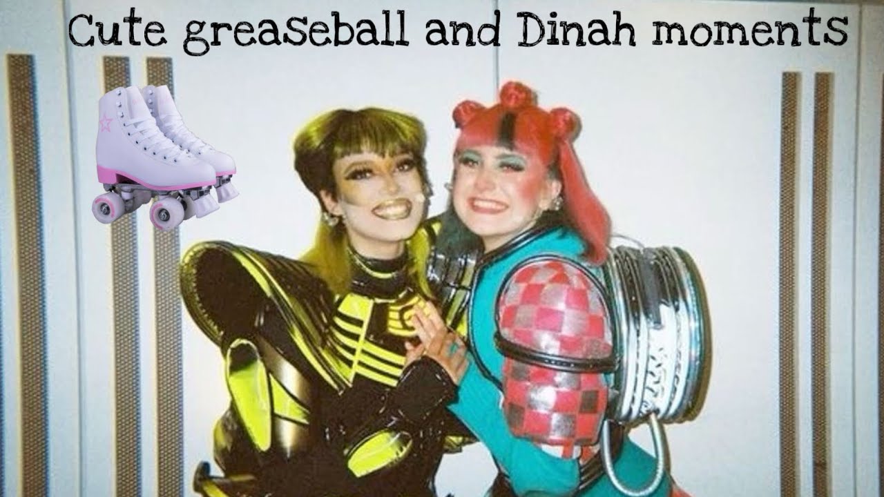 Cute greaseball and Dinah moments from starlight express the musical