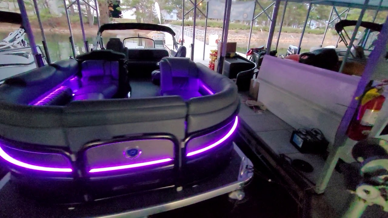 Premier pontoons  LED walk through