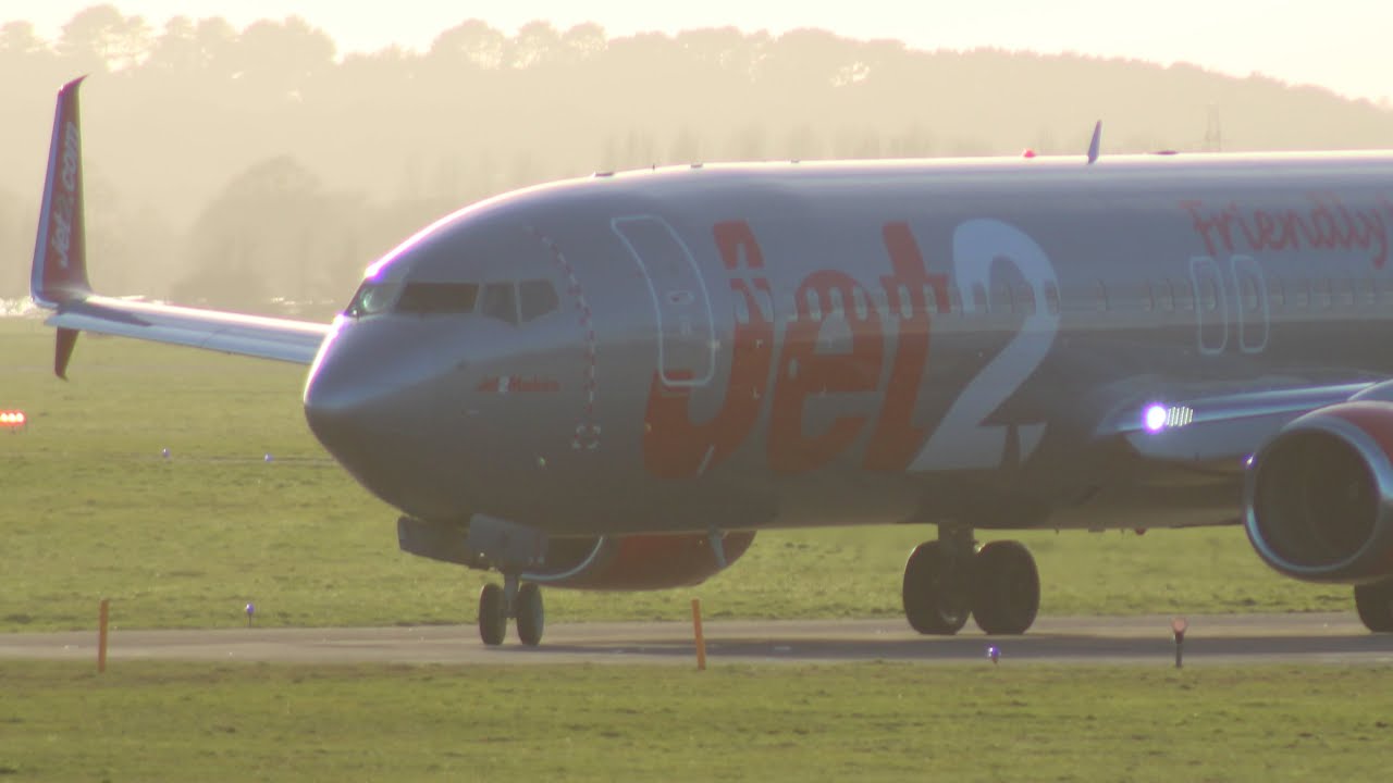 “Ha’way the lads!” SAFC heading home from their draw at Bournemouth (JET2CHARTER)reg:G-JZBK🇬🇧