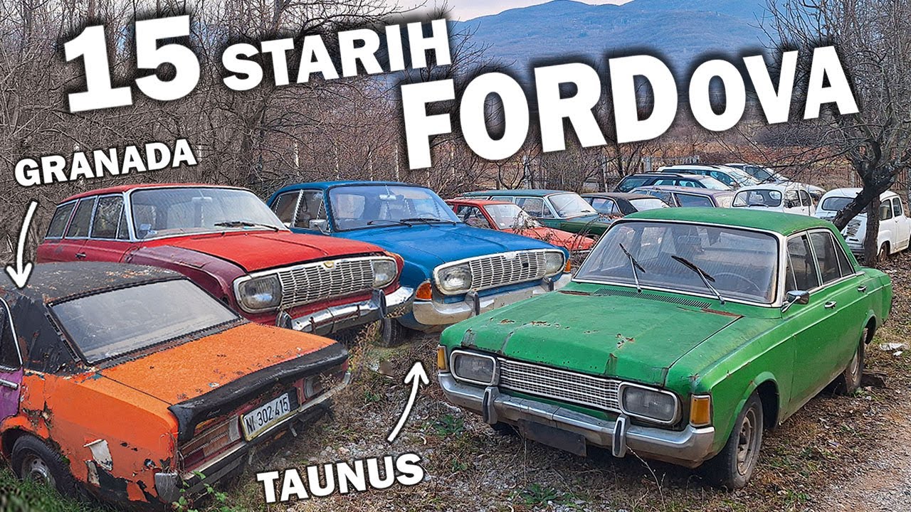 Pronašli smo PUNO STARIH FORDOVA na TAJNOJ LOKACIJI !!!