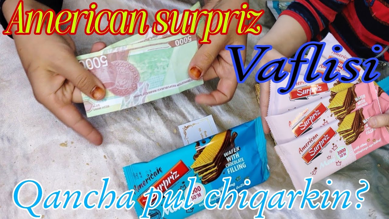 American surpriz vaflisidan pul chiqdi? #trend #trendingshorts #trendingvideo #video#videos #america