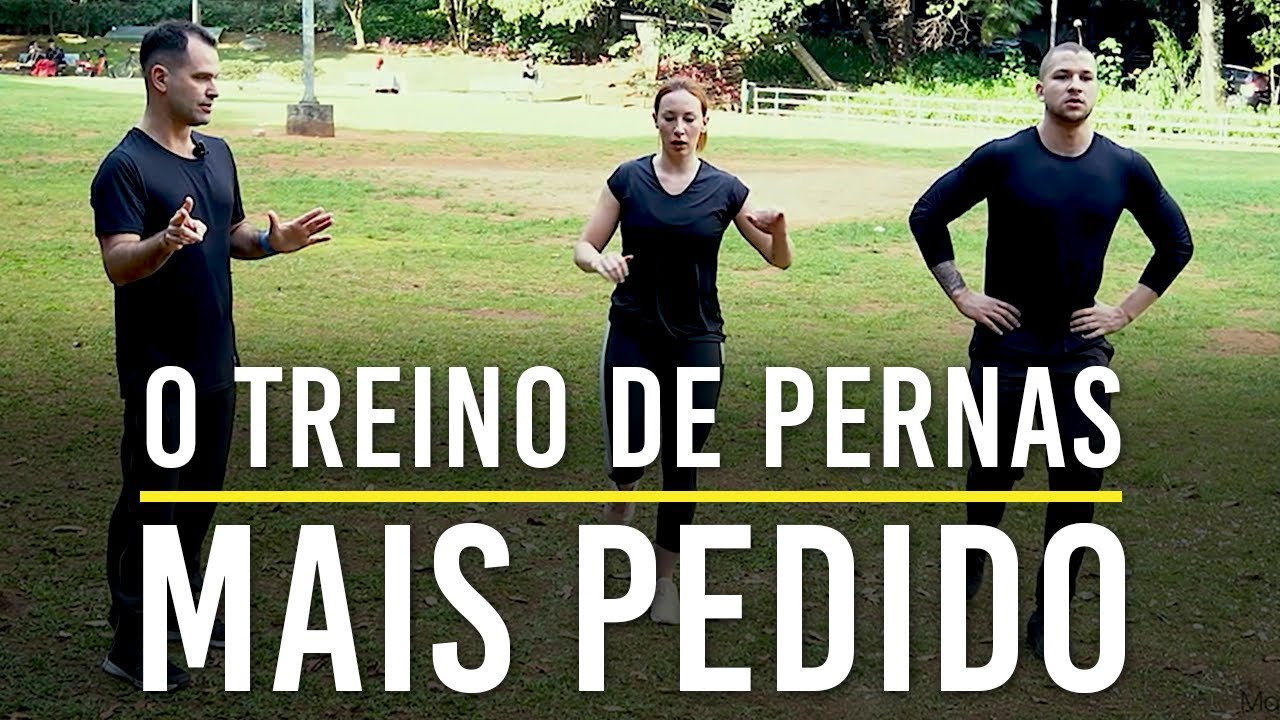 6 exercícios para TURBINAR as PERNAS!