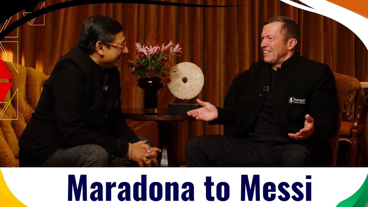 Lothar Matth&auml;us on Maradona, Messi and the Eternal Legends Beckenbauer & M&uuml;ller |With Kaushik Moulik