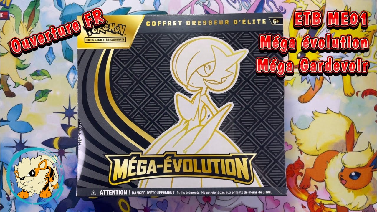 JCC Pokémon - ouverture FR - ETB méga gardevoir (ME01 Méga-évolution)