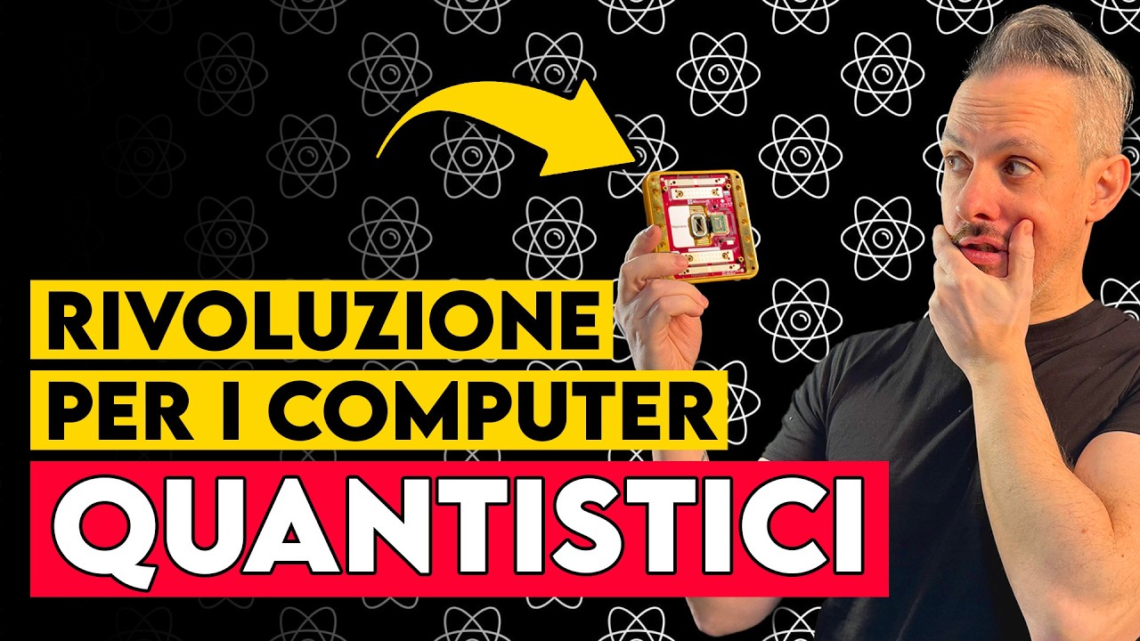 Come funziona la CPU QUANTISTICA di Microsoft (Majorana-1)