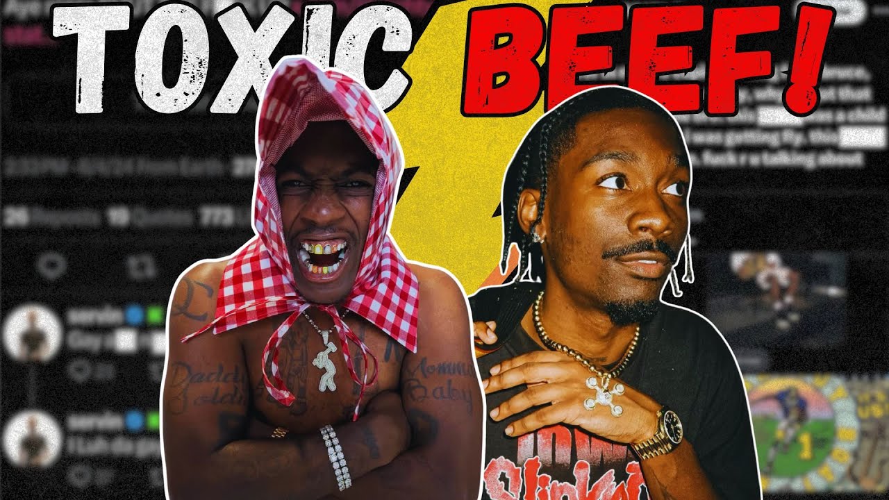 Бесконечная вражда между BruceDropEmOff и Lil Yachty!