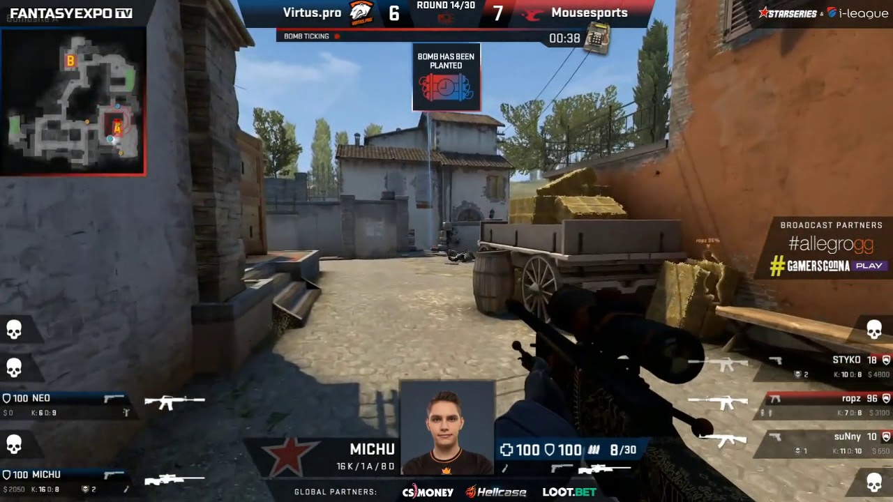 MICHU - VacShot |  Virtus.Pro vs mousesports