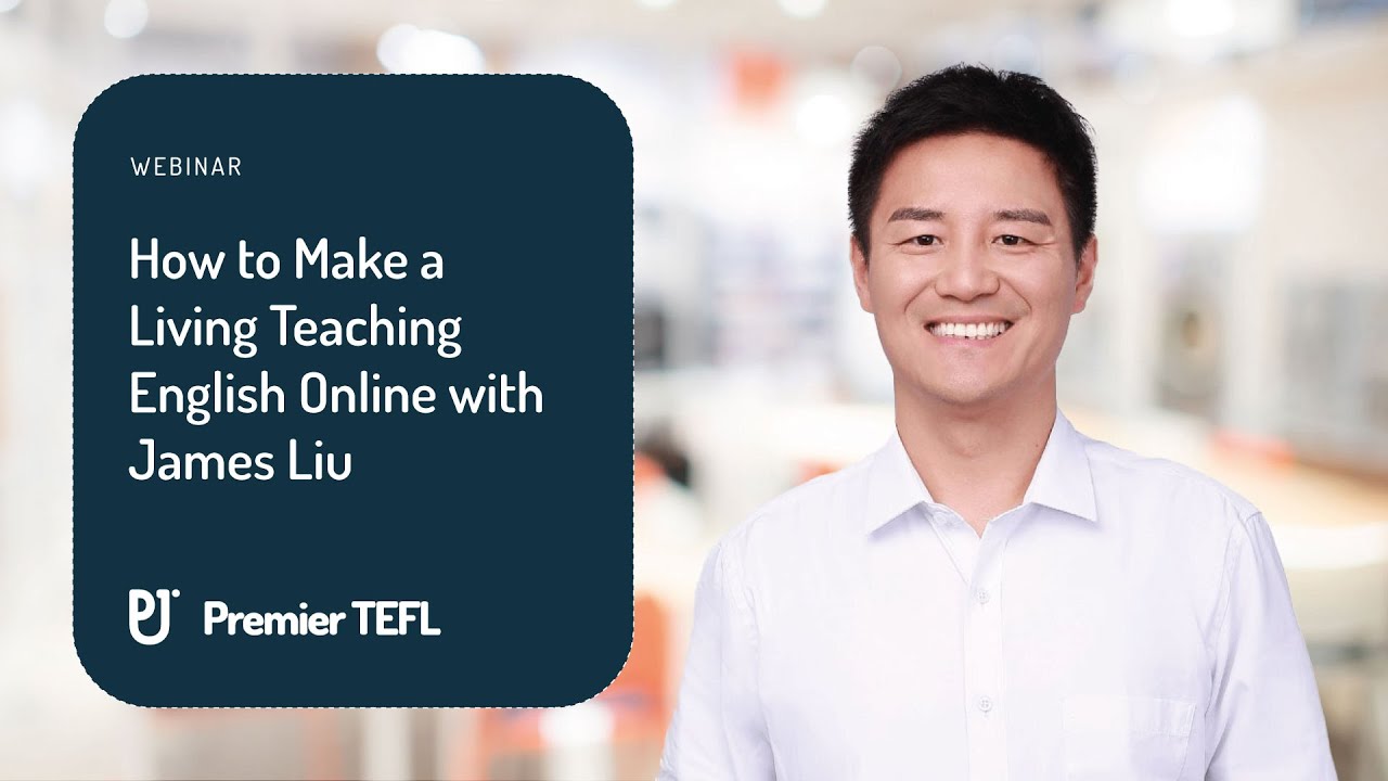 How to Make a Living Teaching English Online with James Liu
