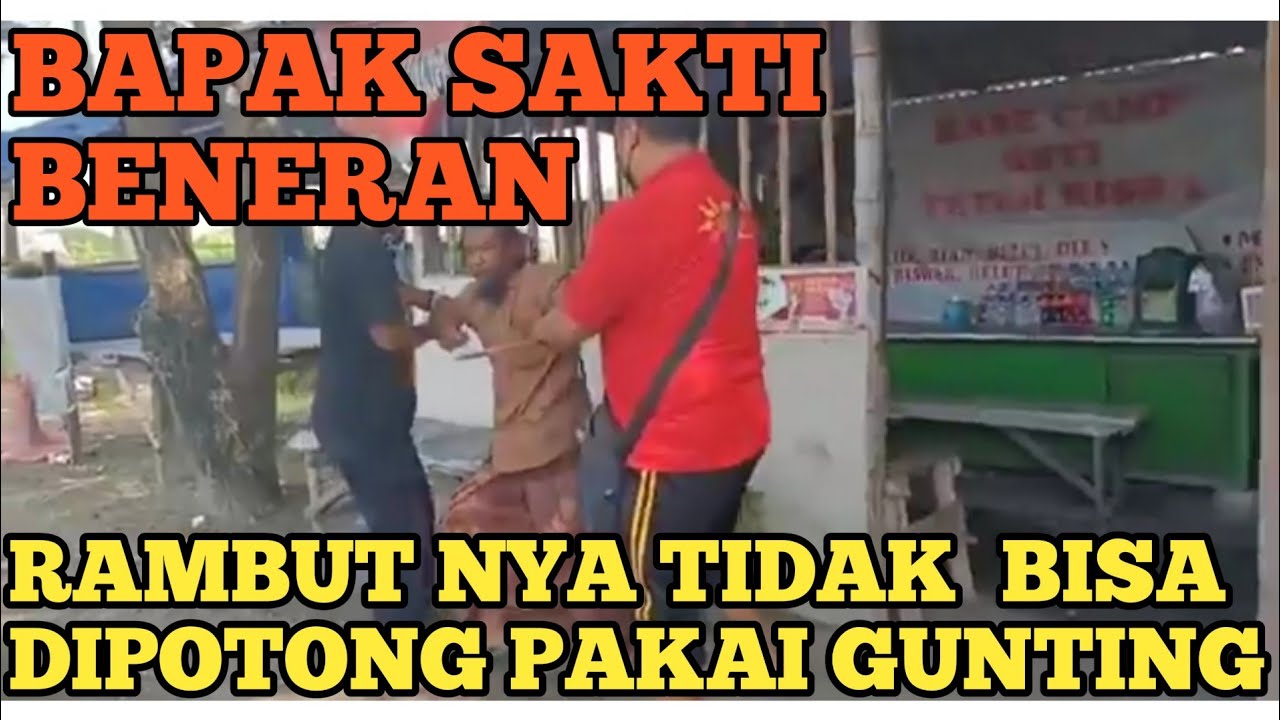 APAKAH KETURUNAN WALI..?RAMBUT DIPOTONG 3 KALI SEMUA GUNTING RUSAK.DIBACAKAN DOA BARU BISA TERPOTONG